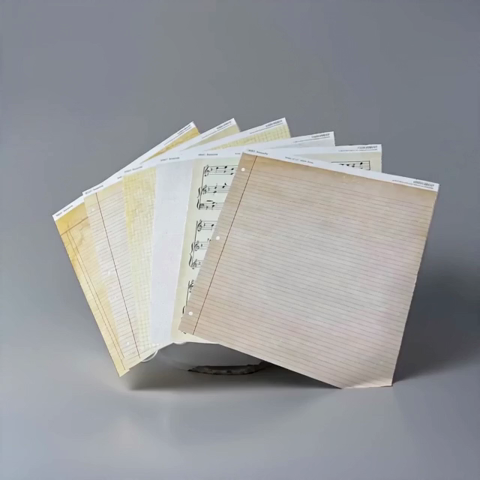 Noteworthy 12” x 12” Scrapbook Paper Pack 6 Sheets | Paper Craft Keepsakes